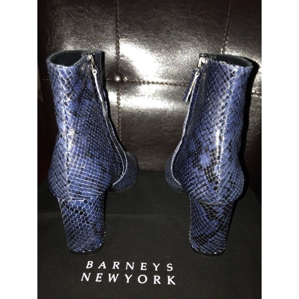 Barneys snake skin booties. New size 38 w/o box - Picture 5 of 8